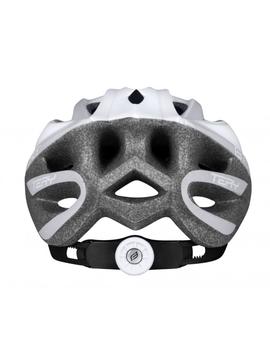 casco tery force blanco/gris