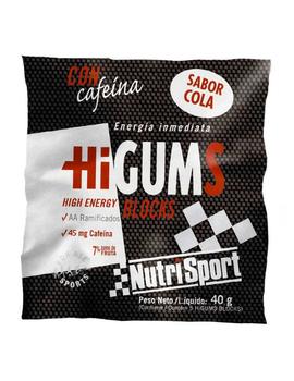 nutrisport higums con cafeína cola