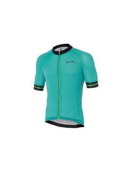maillot corto spiuk mc race hombre turquesa