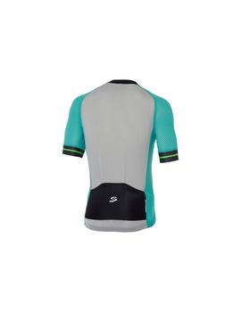 maillot corto spiuk mc race hombre turquesa