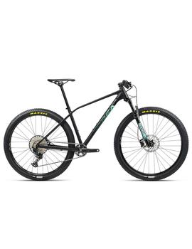 orbea alma h20 negro (mate)-ice green (brillo)