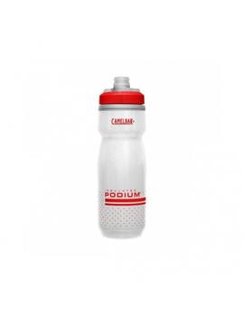 bidón camelbak podium chill 0.62 l blanco rojo