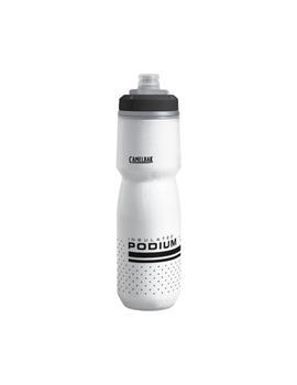 bidon camelbak podium chill 0.7 blanco/negro