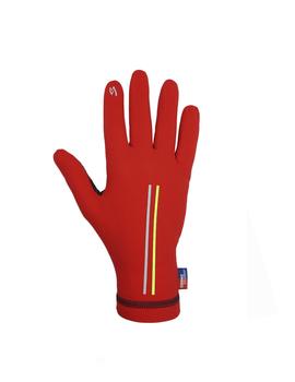 guante largo profit cold&rain dwr rojo