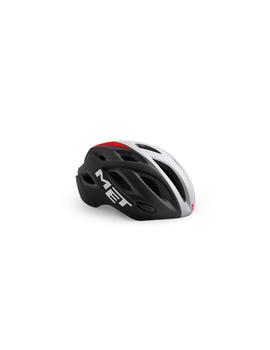 casco met idolo negro/blanco/rojo