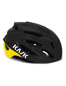 kask  rapido  black/amarillo fluor