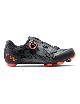 ZAPATILLAS NW RAZER 2 MTB ANTRACITA NARANJA