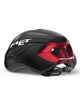 Casco MET RIVALE MIPS blanco/negro/rojo metalico
