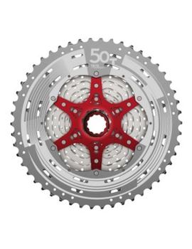 Cassette SUNRACE CS-MZ90 11-50  12v Plata