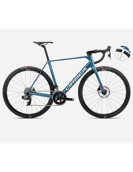 orbea orca m31e team slate blue-halo silver