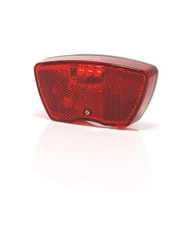 luz portabultos led pila rojo