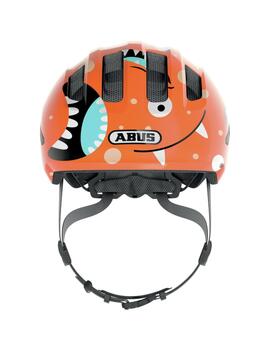 casco infantil abus smiley 3.0 orange monster